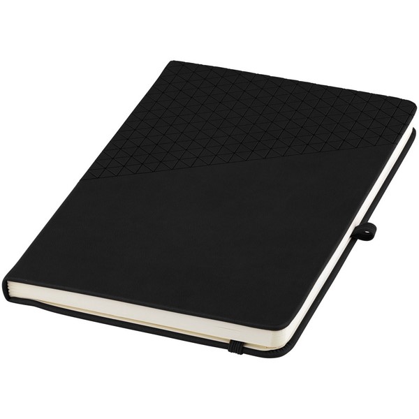 Theta A5 hard cover notebook, solid black